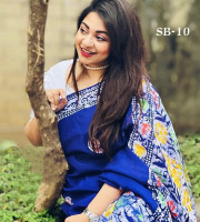 Blue Silk Batik-SB-10