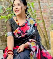 Digital print saree Code DP-6010