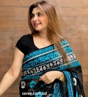 Halfsilk Saree with Blouse-JM-4312