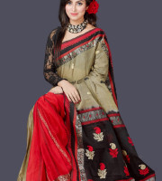 Mercerized Cotton  Saree Code-Lss-5556