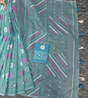 Halfsilk Saree With Blouse BS-8016