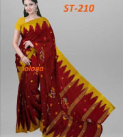 Halfsilk Monipuri Saree ST-210