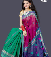 Mercerized Cotton Saree Code-Lss-2540