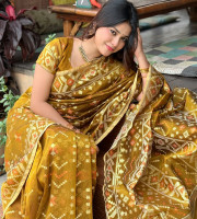 Jori Sutar Tant Jamdani Saree With Blouse Piece | JSS-02