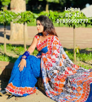 Cotton Batik Saree bd-42
