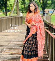 Cotton Batik Saree bd-43