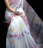 Halfsilk Monipuri Saree ST-212