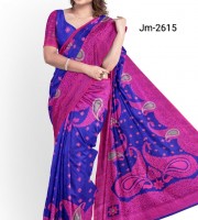 Half Silk Jamdani motive Saree Code JM-2615