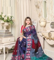 Mercerized Cotton Saree Code  Lss-551072