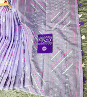 Halfsilk Saree With Blouse BS-8014