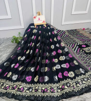 Halfsilk Saree With Blouse BS-8008